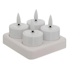 Lot de 4 Bougies LED