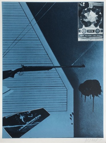 Jacques monory sérigraphie - jacques,