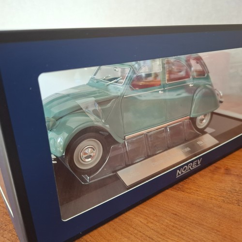 Citroen 2cv azam - citroen, vert