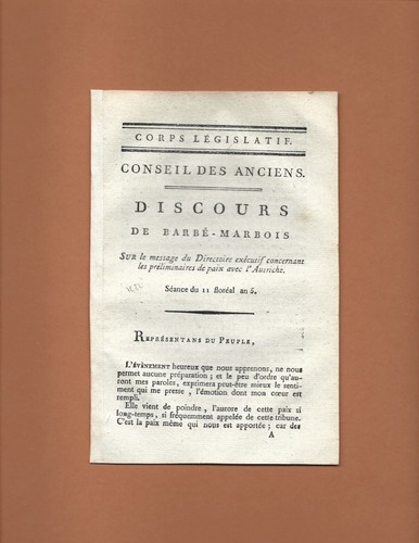 1797 revolution barbé - 1797,