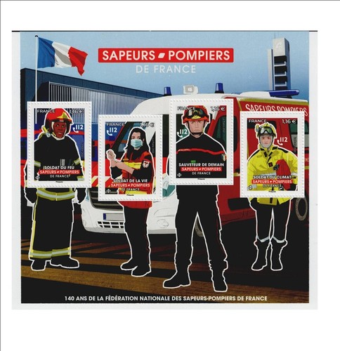 France bloc 5584 sapeurs - 5584,