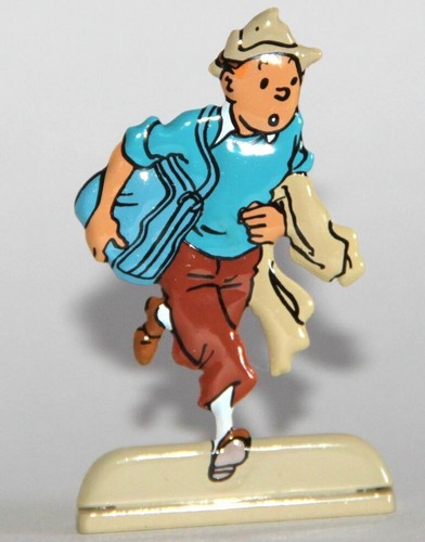 Figurine metal plat - metal,