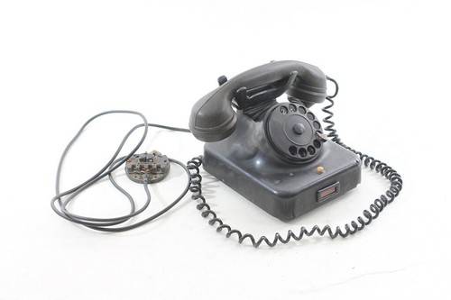Ancien téléphone bakélite - téléphone,
