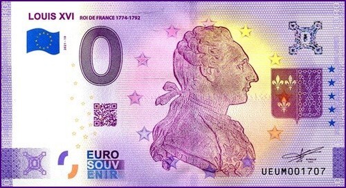 Ueum louis xvi billet - /,