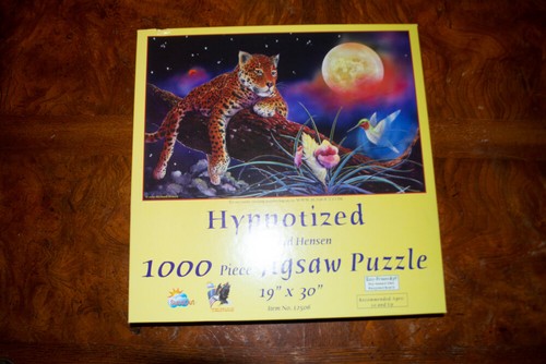 Hypnotized puzzle jaguar - puzzle,