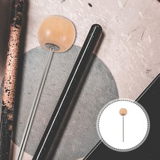  Batteur de grosse caisse en bois, pédale de tambour, tête de maillet,