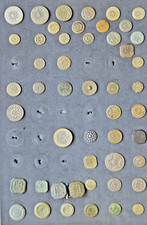 Lot Ancien Boutons type vendéen et autres 17/18ème