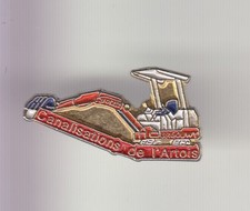 RARE PINS PIN'S .. AGRICULTURE TRACTEUR BTP GOUWY CANALISATIONS ARTOIS 62 ~DM