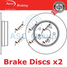 2x Apec BRAKING 290mm Uni OE