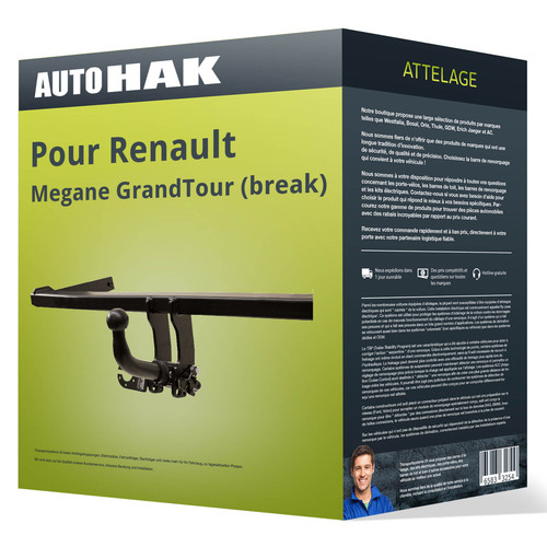 Attelage pour renault megane - pour,