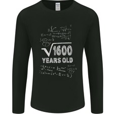 T-Shirt Long À Manches Longues Geek Drôle De Maths Pour Les 40 Ans