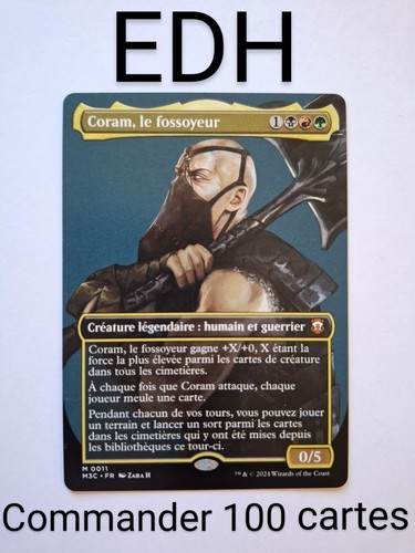 Mtg commander deck cimetière - deck,