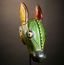 Masque d'âne africain visage