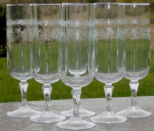 Flûtes champagne en - 6, à