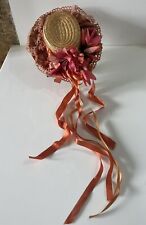 Ancien Chapeau de paille Pour