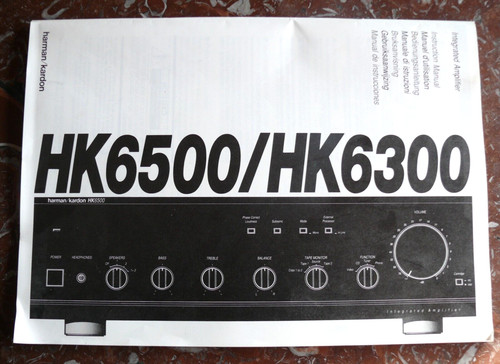 Harman kardon manuel - kardon,