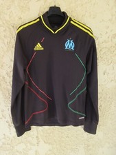 Maillot OLYMPIQUE de MARSEILLE OM ADIDAS FORMOTION training shirt noir L/S S