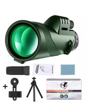 Télescope monoculaire 80X100 HD zoom professionnel avec trépied chasse camping