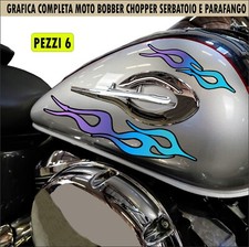 Kit 6 autocollants moto