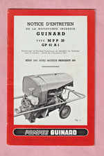 POMPES GUINARD - NOTICE