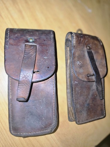 Lot cartouchières cuir - 2,