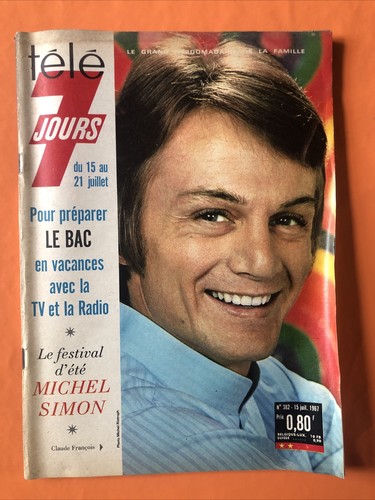 Télé jours 382 claude - télé,