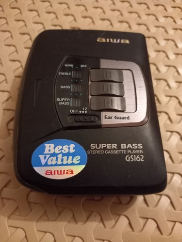 Walkman aiwa gs162 super - walkman,