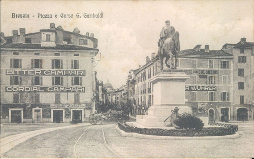 Brescia 1918 piazza - brescia, la