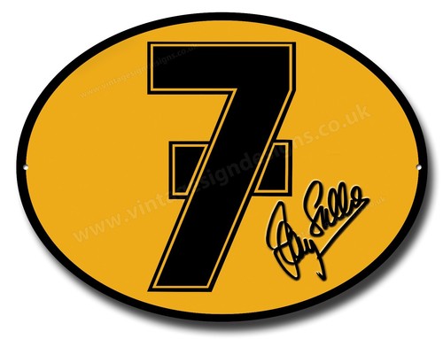 Barry sheene no7 - machine, coupe