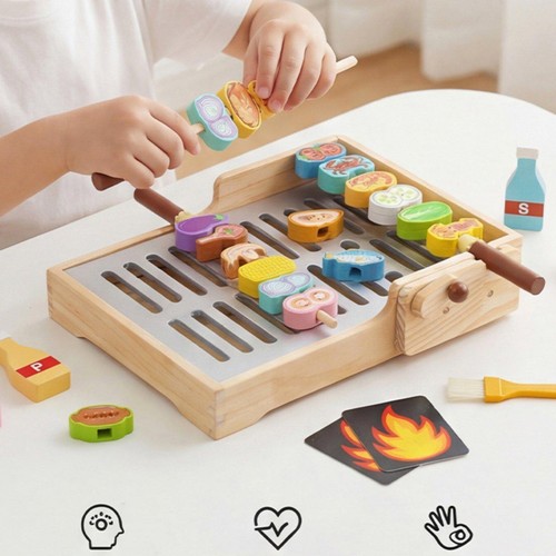 Barbecue bois pour enfants - barbecue,