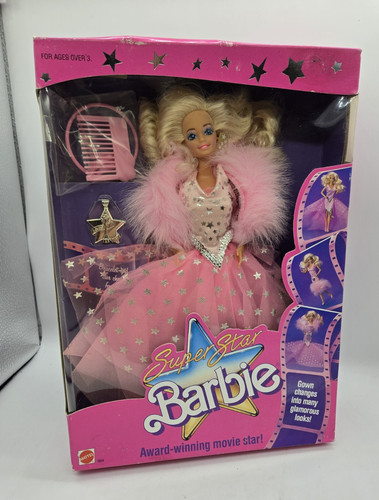 Vintage 1988 super star barbie - vintage,