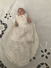 Ancienne Poupée Mignonnette En Terre De Pipe