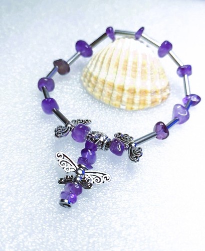 Bracelet eclat amethyste - bracelet,