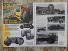 DOCUMENTS TRACTEUR / VOLVO Matériel TP / 6 Pages