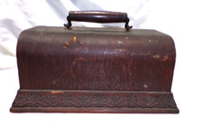 COLUMBIA MODÈLE À CYLINDRE PHONOGRAPHE COUVERCLE