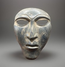 Très ancien masque ancien en