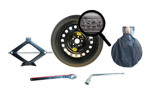 Kit roue secours - roue, de