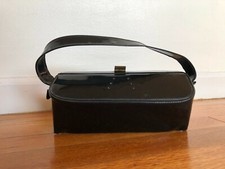 Vintage MCM 1950s Black Patent