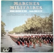 MARCHES MUSIQUE MILITAIRE DE PARIS ROGER DE FOY LP12" 33T PORT A PRIX COÛTANT