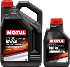 Huile 2100 POWER+ DIESEL 10W40 5+1L MOTUL (bidon)