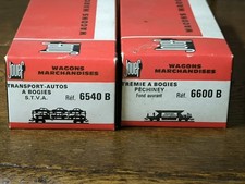 JOUEF 2 Wagons 6600B/ 6540B