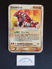 Carte Pokémon Groudon Ex 93/100 - Ultra - Ex Gardiens de Cristal - FR