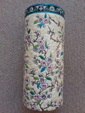 RARE GRAND VASE ROULEAU EN