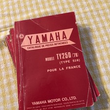 Parts List  YAMAHA Ty 250 78  516