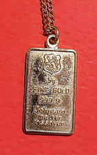 Bijou pendentif plaqué or 