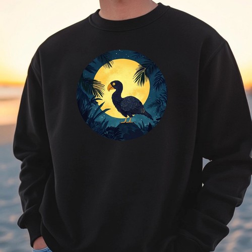 Dodo full moon sweatshirt - dodo,