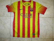 Maillot F.C BARCELONE BARCELONA enfant NIKE shirt camiseta away LFP 10 12 ans
