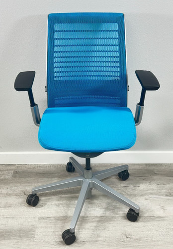 Steelcase think blue mesh - blue,