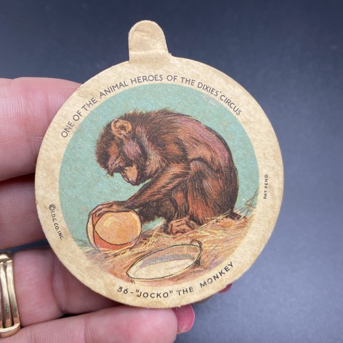 1930 dixie lid circus - lid,
