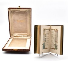 Missel 1909 relié cuir illustrations Mlle Sonrel Imp Mame Tours french missal